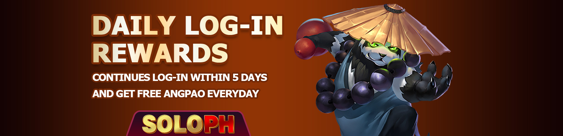 soloph daily login banner